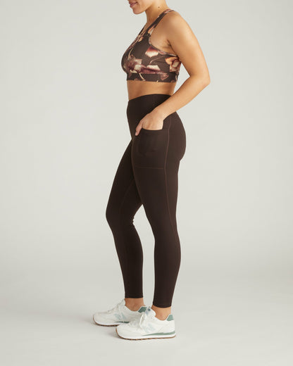 Next-to-Naked Pocket Legging - Deep Brown | Universal Standard