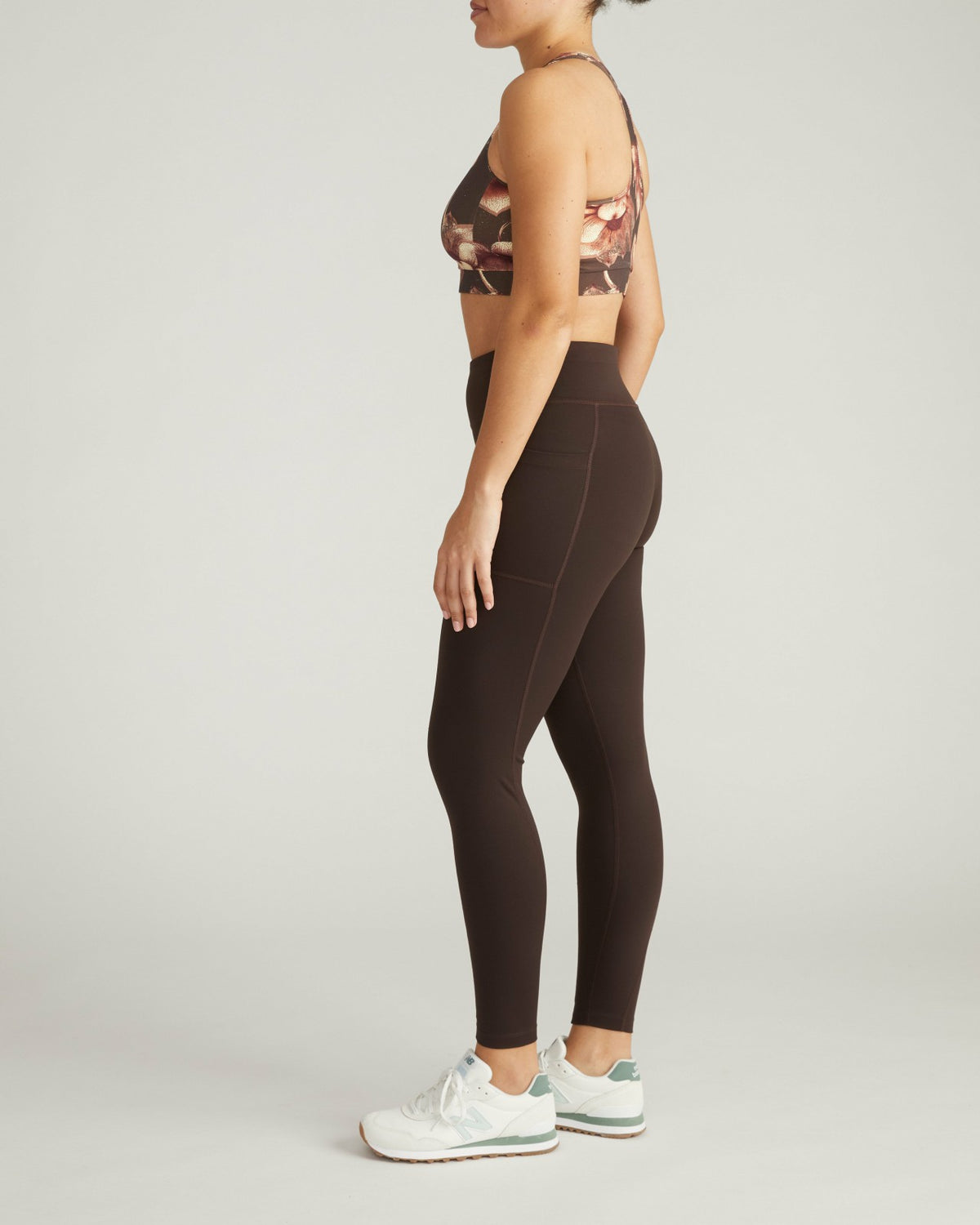 Next-to-Naked Pocket Legging - Deep Brown | Universal Standard