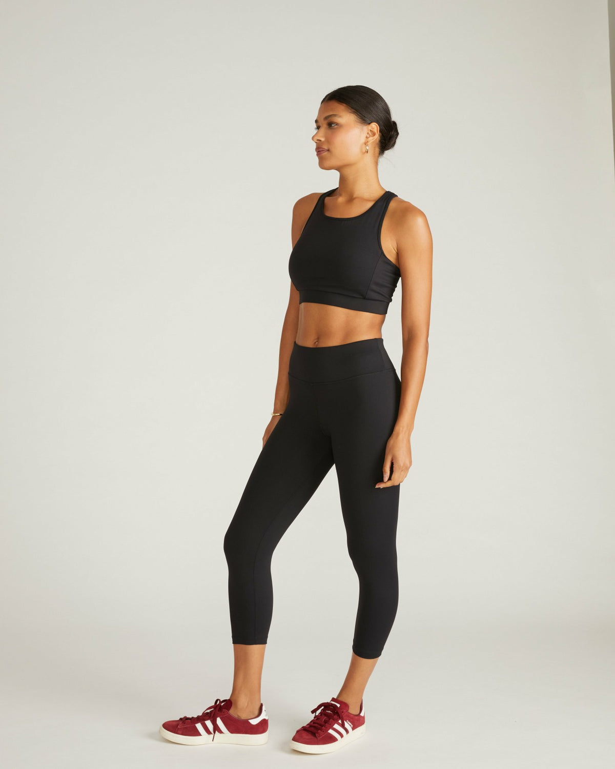 Next-to-Naked Cropped Legging - Black | Universal Standard