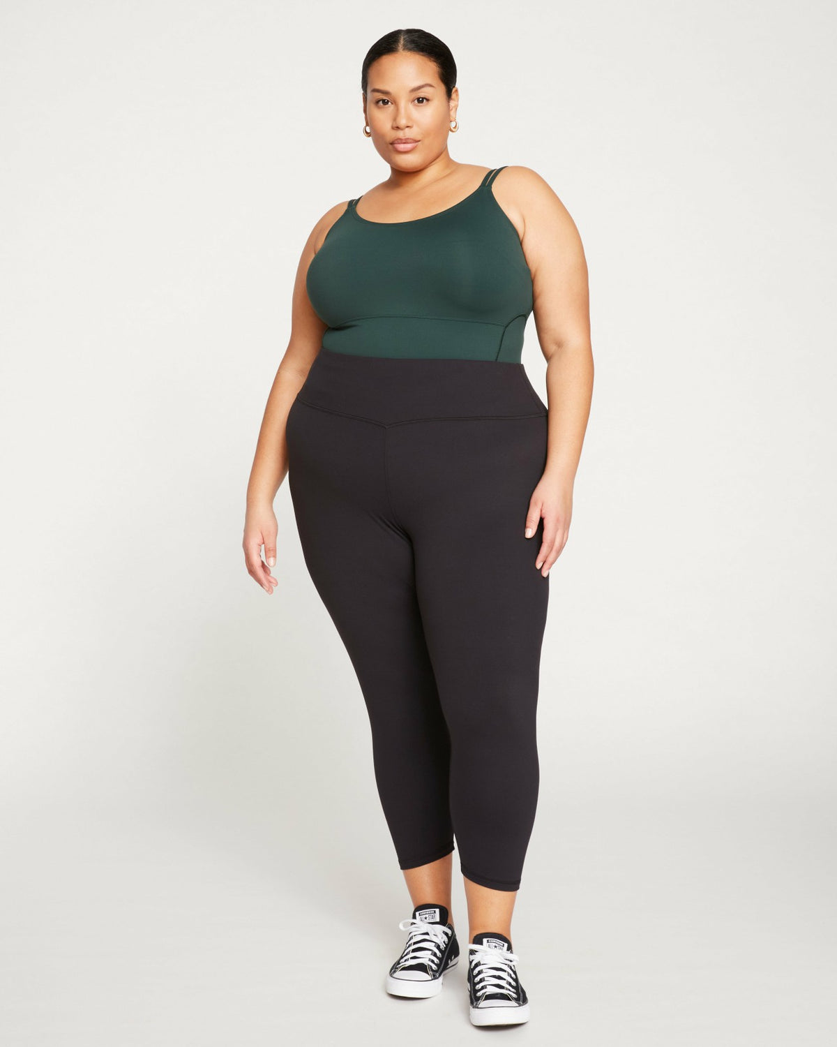Next-to-Naked Cropped Legging - Black | Universal Standard