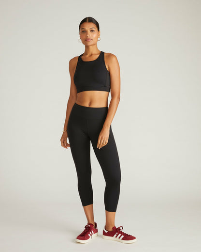 Next-to-Naked Cropped Legging - Black | Universal Standard