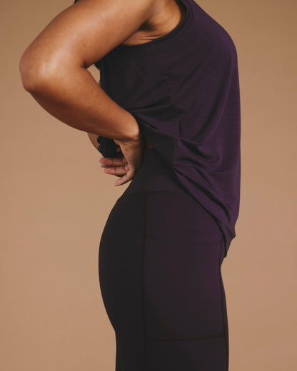 Next-to-Naked Pocket Legging - Purple Jewel | Universal Standard