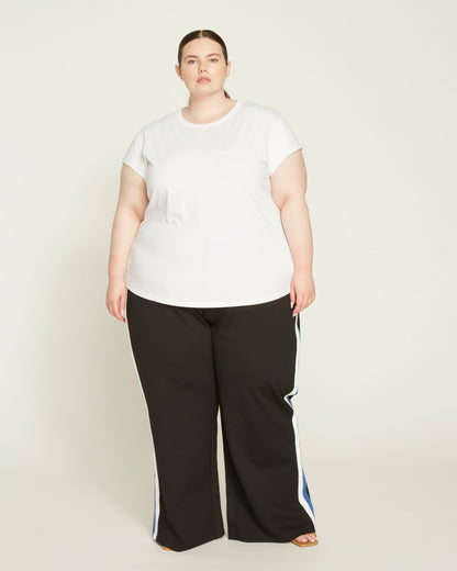 Ashley Cap Sleeve Tee - White | Universal Standard