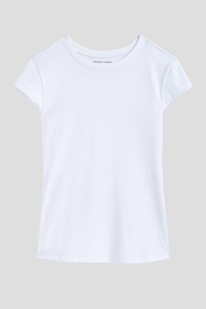Ashley Cap Sleeve Tee - White | Universal Standard
