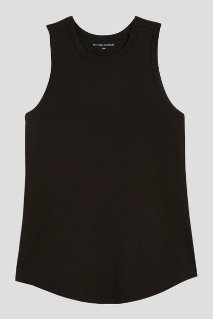 Cai High Neck Tank - Black | Universal Standard