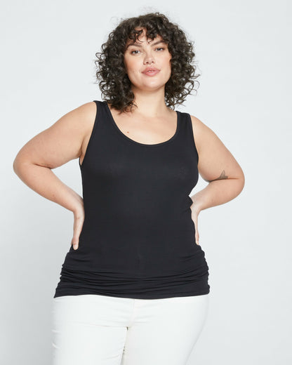 Cloud Rib Tank - Black | Universal Standard