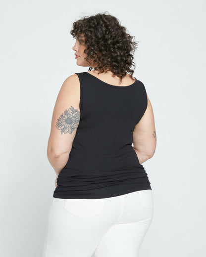 Cloud Rib Tank - Black | Universal Standard