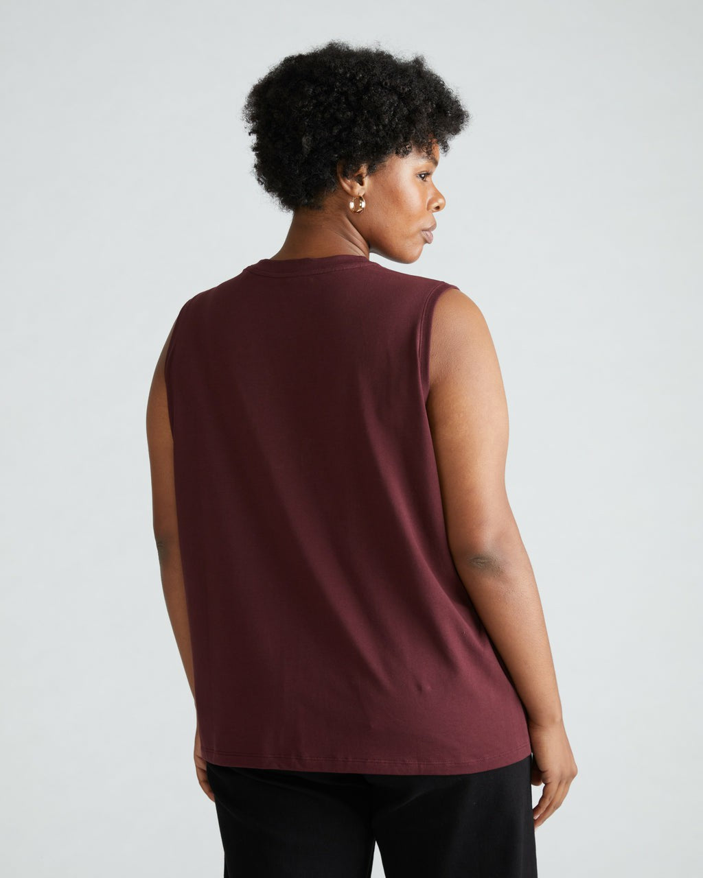 Patti Muscle Tank - Black Cherry | Universal Standard