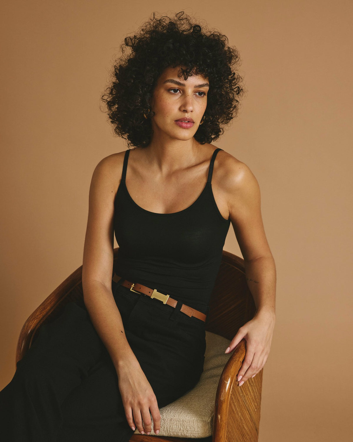 Cloud Rib Camisole - Black | Universal Standard
