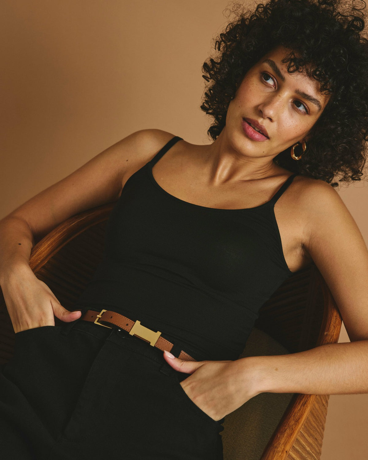 Cloud Rib Camisole - Black | Universal Standard