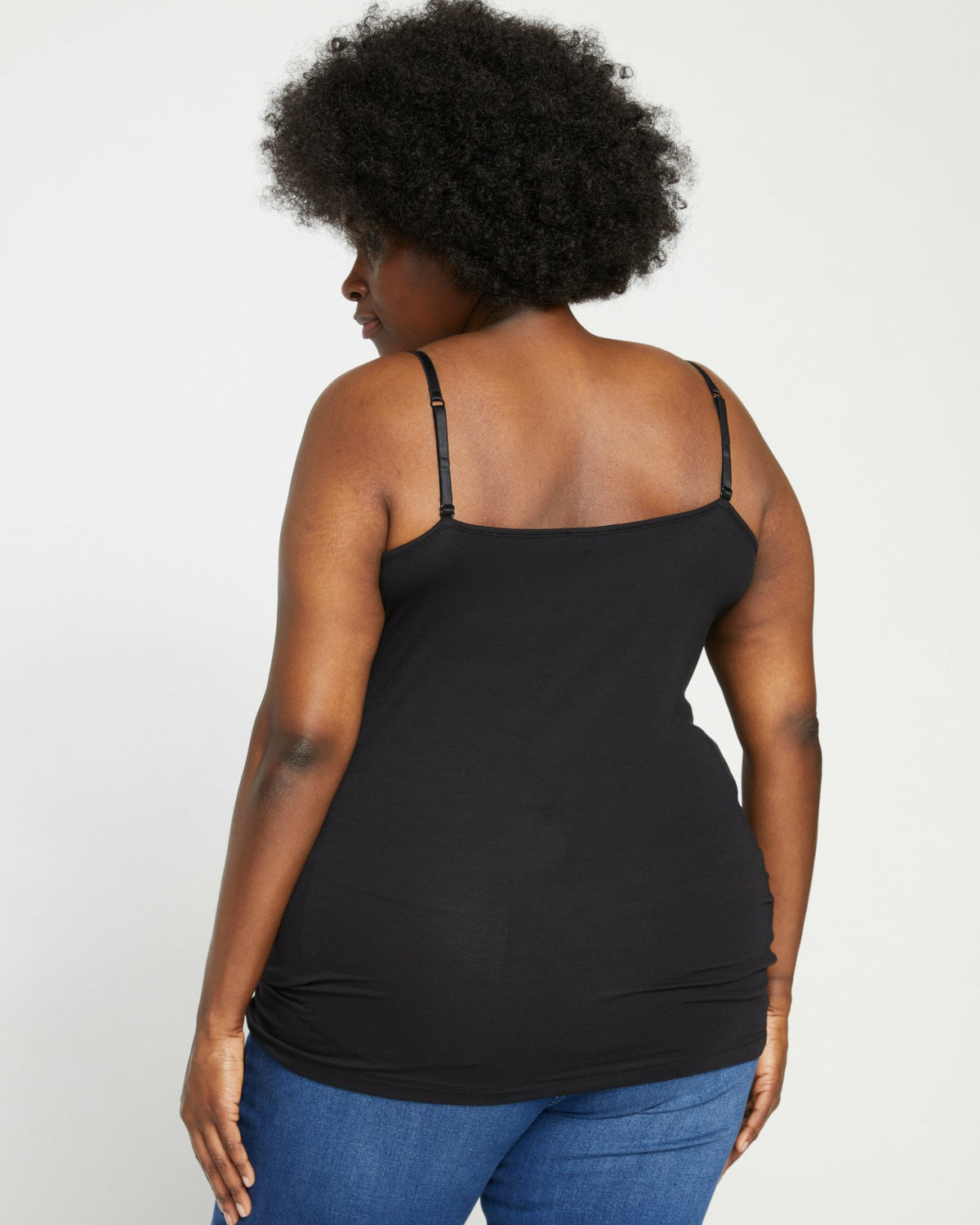 Cloud Rib Camisole - Black | Universal Standard