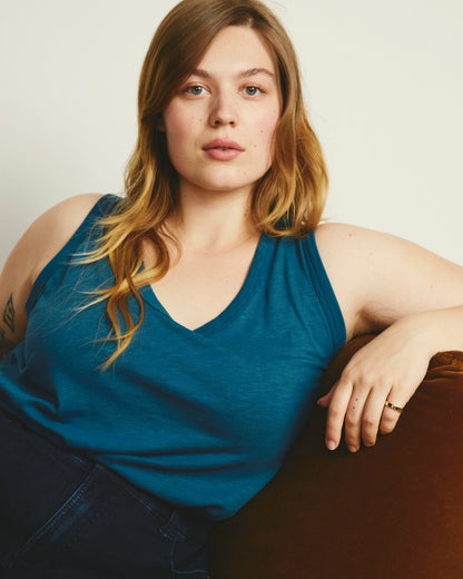 Light-As-Air Tank - Ink Blue | Universal Standard