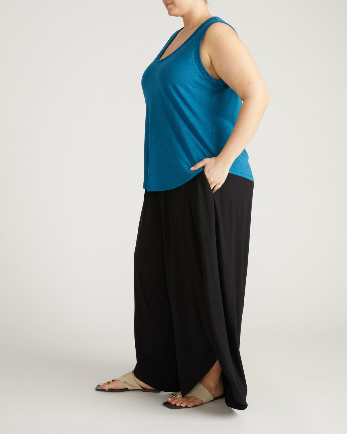 Light-As-Air Tank - Ink Blue | Universal Standard