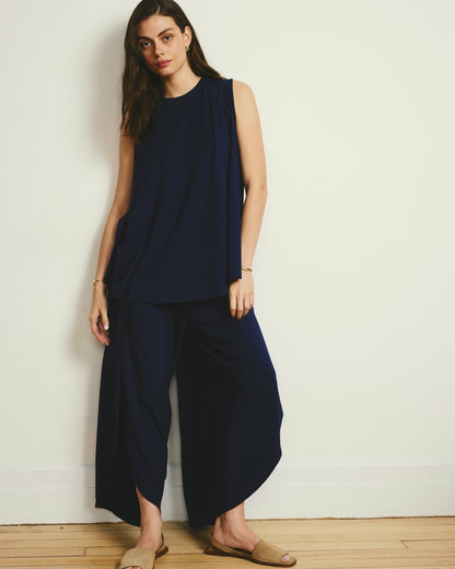 Heatwave Divine Jersey Flared Tank - Cenote | Universal Standard