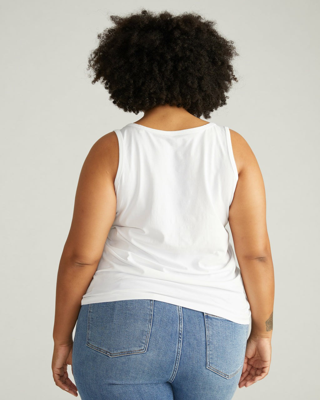 Square Neck Tank Top - White | Universal Standard
