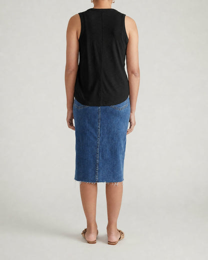 Light-As-Air Tank - Black | Universal Standard
