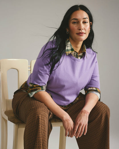 Henning x US Madison Shirt - Brown Plaid | Universal Standard