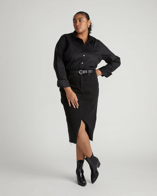 Henning x US Madison Shirt - Black | Universal Standard