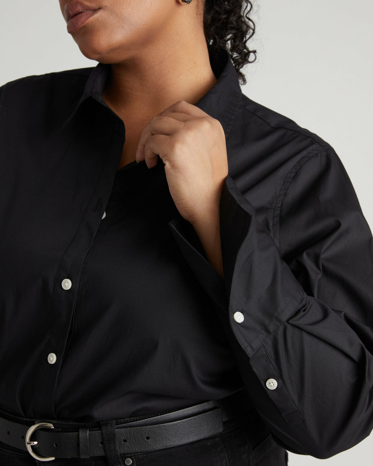 Henning x US Madison Shirt - Black | Universal Standard