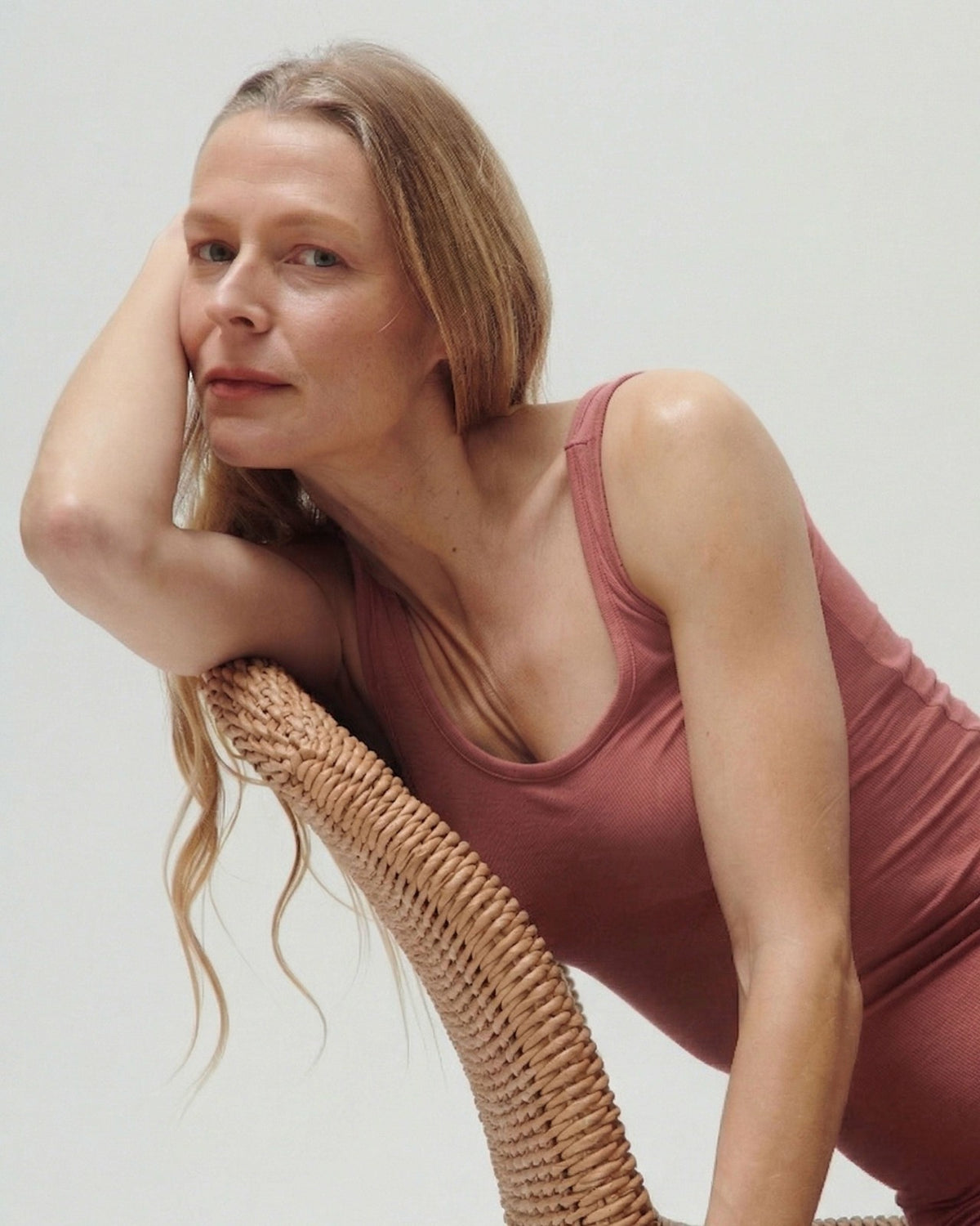 Cloud Rib Tank - Terracotta | Universal Standard