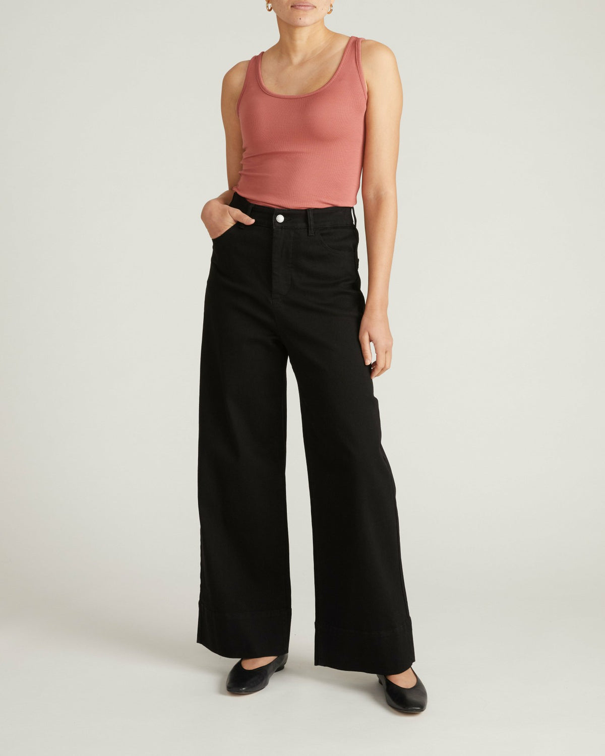 Cloud Rib Tank - Terracotta | Universal Standard