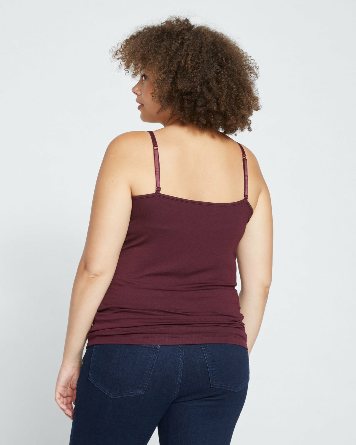 Cloud Rib Camisole - Black Cherry | Universal Standard