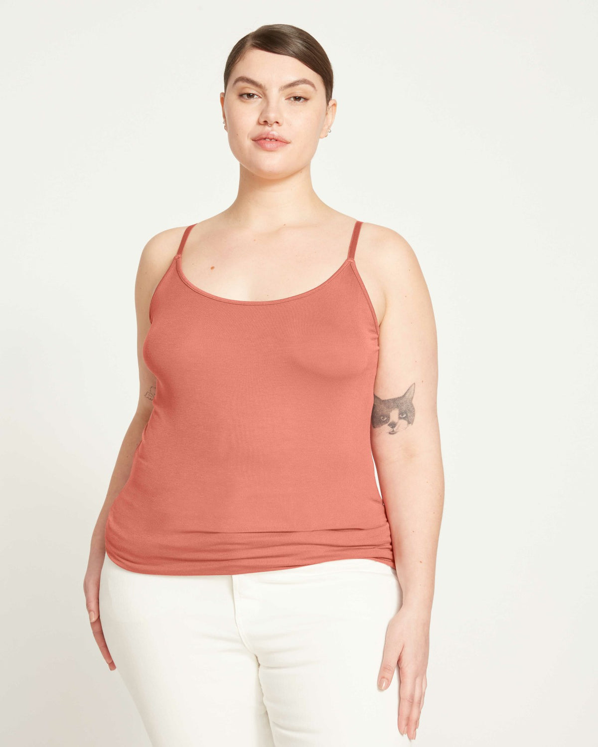 Cloud Rib Camisole - Terracotta | Universal Standard