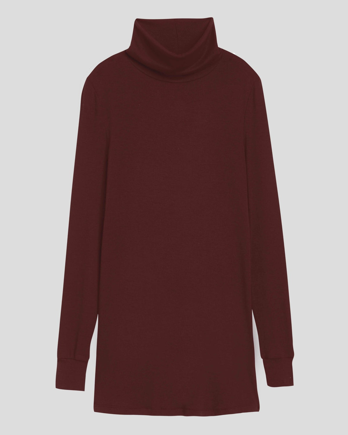 Cloud Rib Turtleneck - Black Cherry | Universal Standard