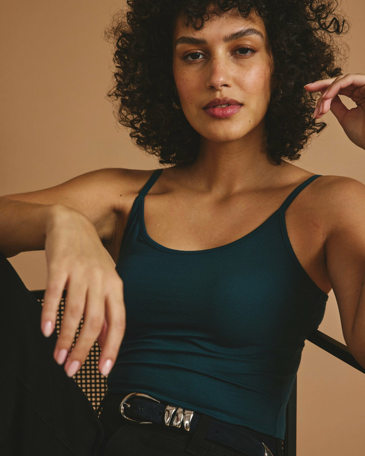 Cloud Rib Camisole - Deep Sea | Universal Standard