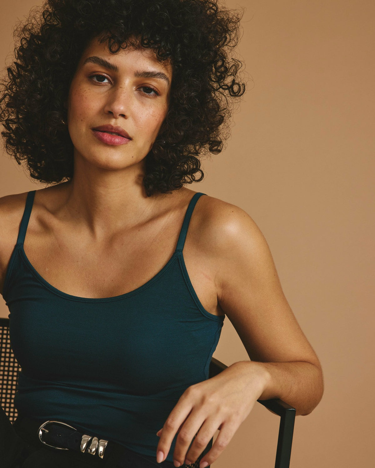 Cloud Rib Camisole - Deep Sea | Universal Standard