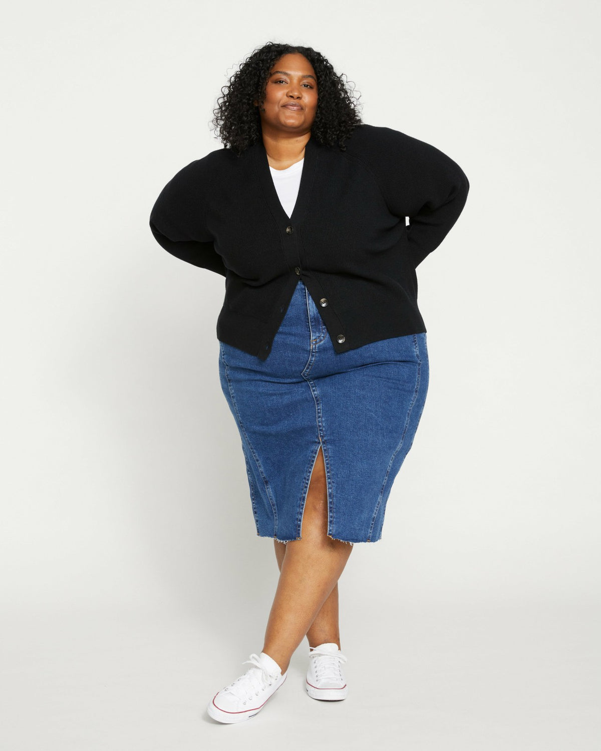 Better-Than-Wool Cardigan - Black | Universal Standard