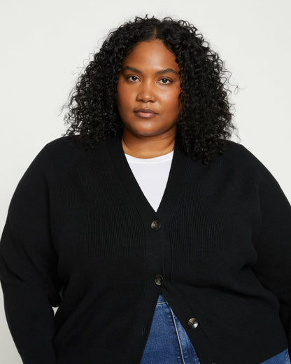 Better-Than-Wool Cardigan - Black | Universal Standard