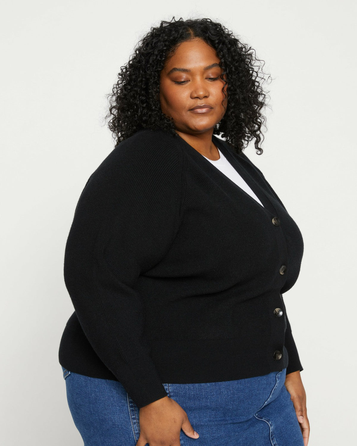 Better-Than-Wool Cardigan - Black | Universal Standard