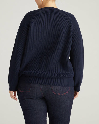 Better-Than-Wool Zip Cardigan - Midnight | Universal Standard