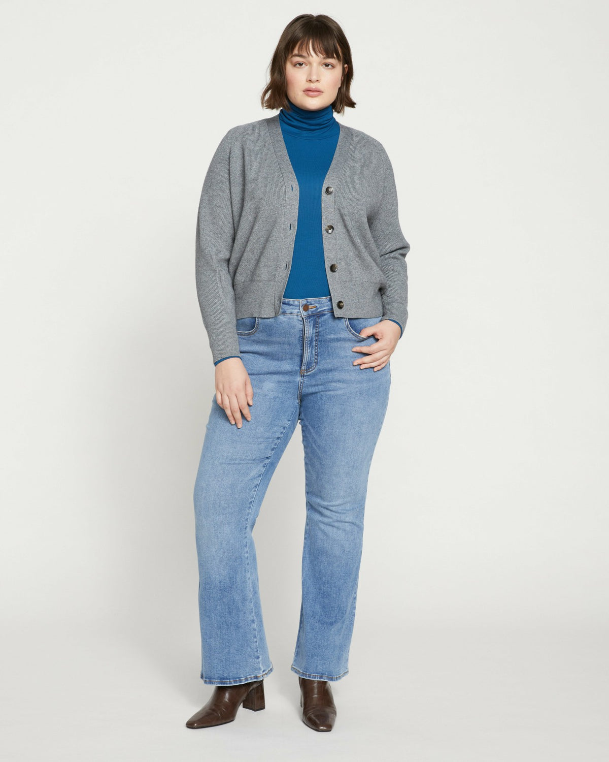 Better-Than-Wool Cardigan - Heather Grey | Universal Standard