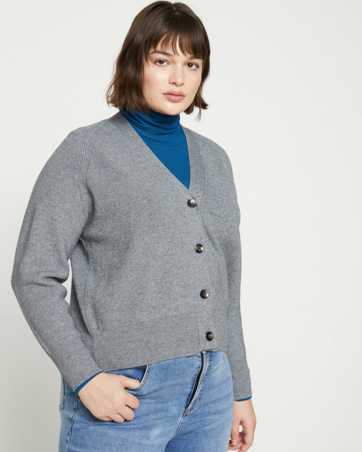 Better-Than-Wool Cardigan - Heather Grey | Universal Standard