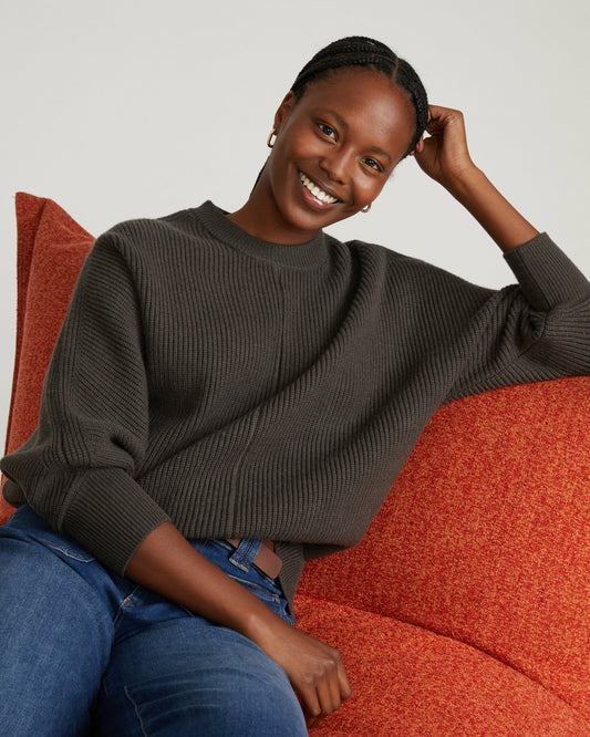 Better-Than-Wool Dolman Sweater - Graphite | Universal Standard