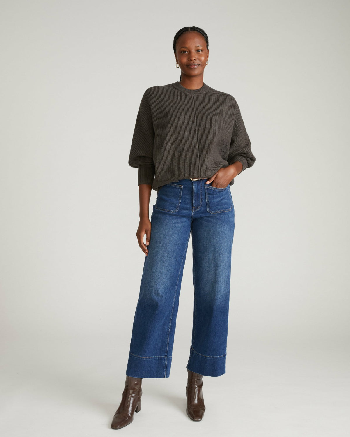 Better-Than-Wool Dolman Sweater - Graphite | Universal Standard