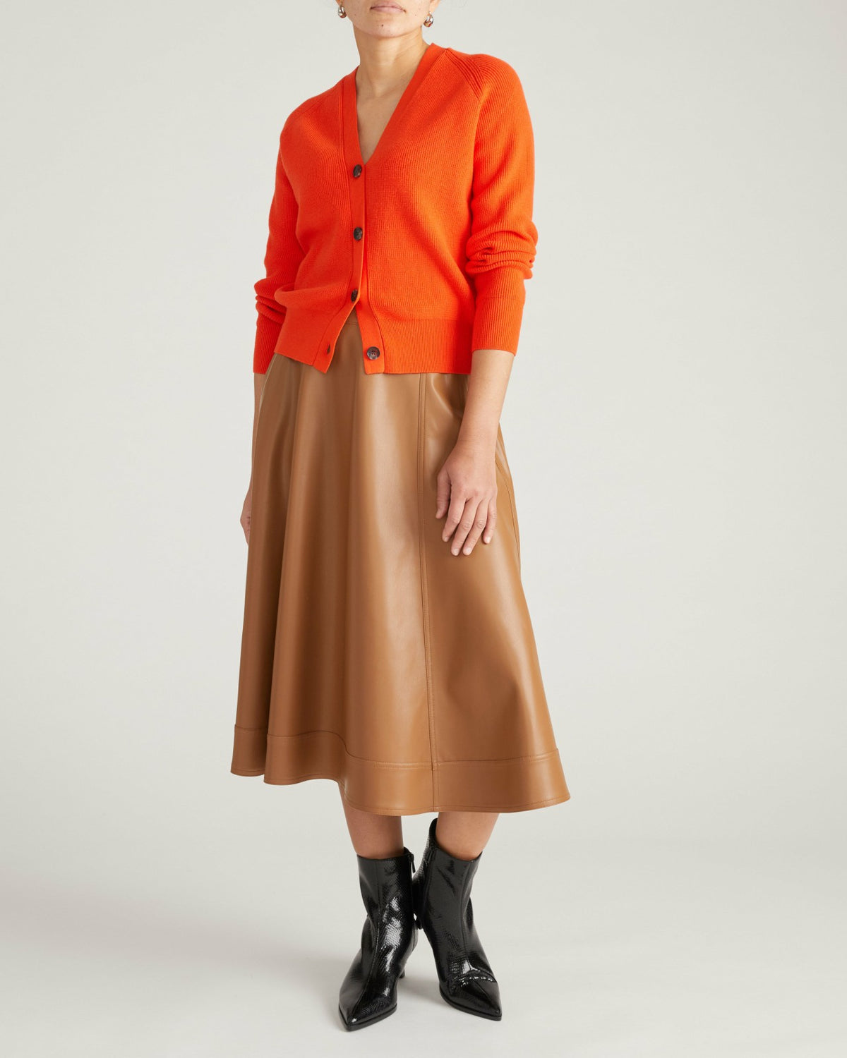 Better-Than-Wool Cardigan - Orange Flame | Universal Standard