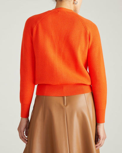 Better-Than-Wool Cardigan - Orange Flame | Universal Standard