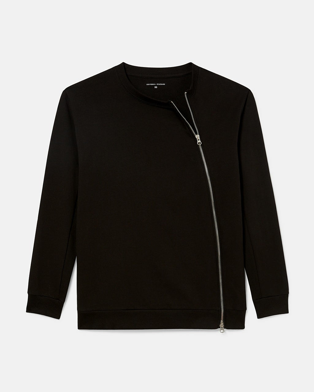 Meridien Zip Sweatshirt - Black | Universal Standard