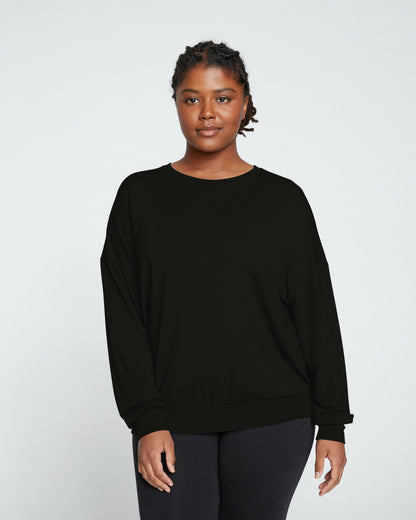 Lauren Classic Sweatshirt - Black | Universal Standard