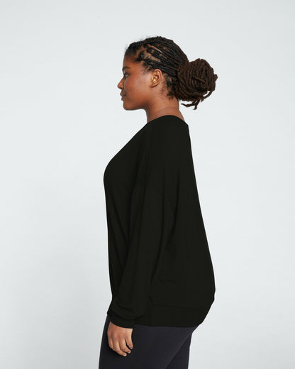 Lauren Classic Sweatshirt - Black | Universal Standard