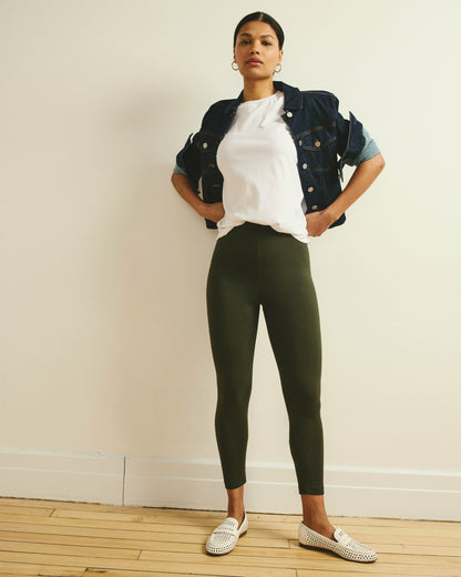 Roya Cropped Leggings 23 Inch - Nori | Universal Standard