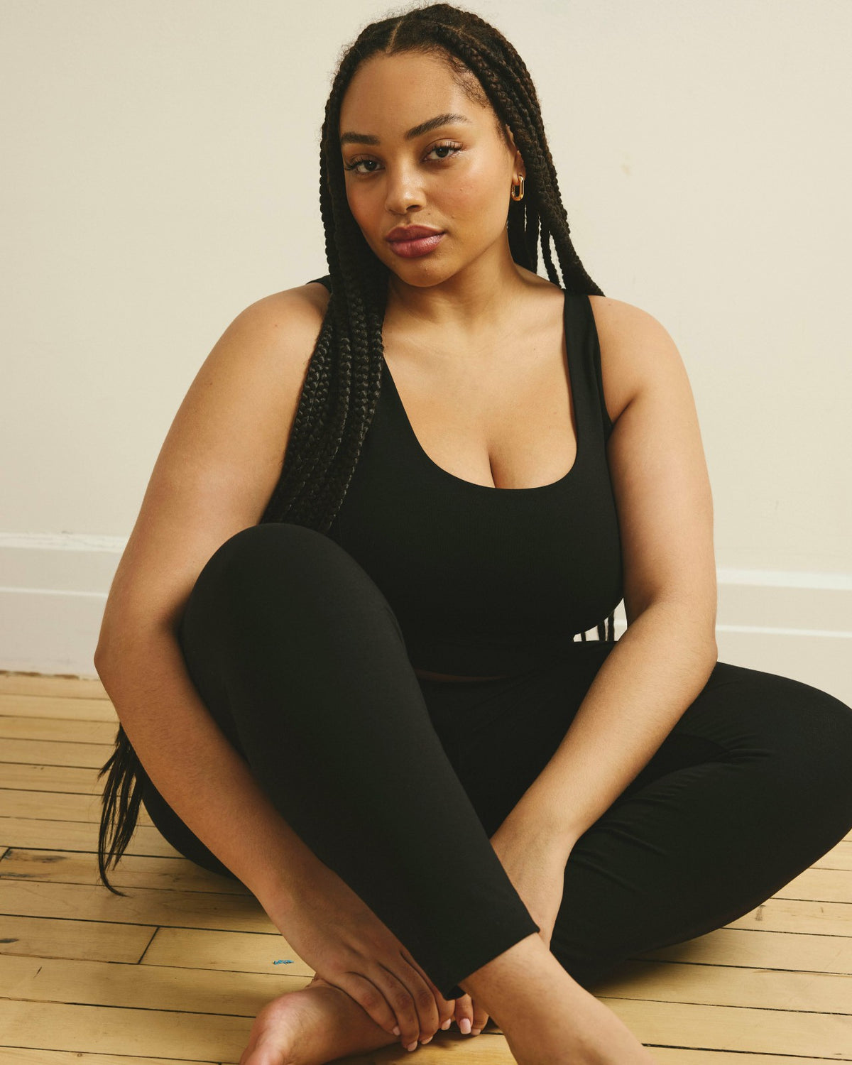 Roya Cropped Leggings 23 Inch - Black | Universal Standard