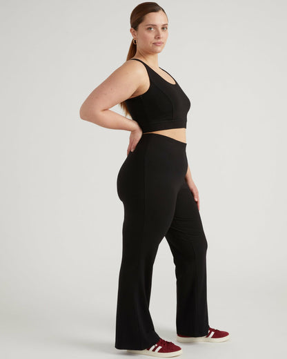 Roya Bootcut Legging - Black | Universal Standard