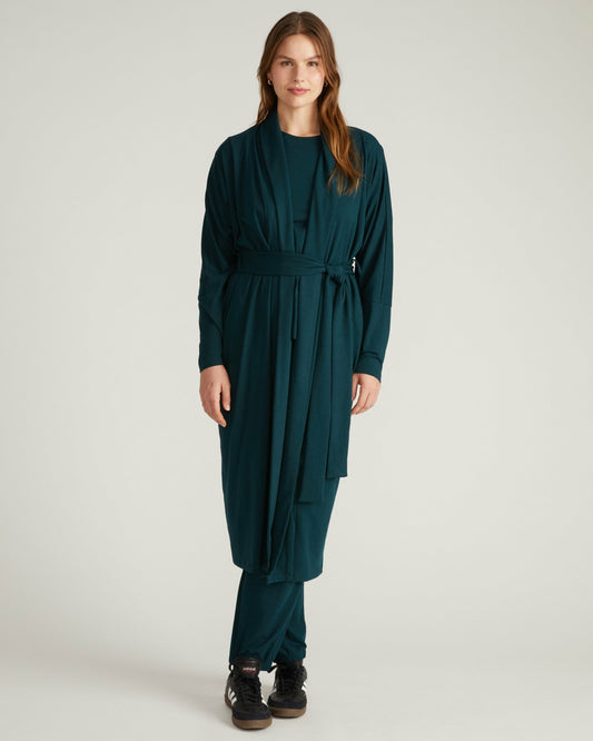 Daphne Lounge Robe - Deep Sea | Universal Standard