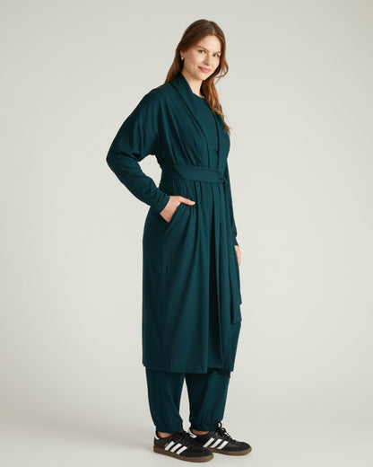Daphne Lounge Robe - Deep Sea | Universal Standard