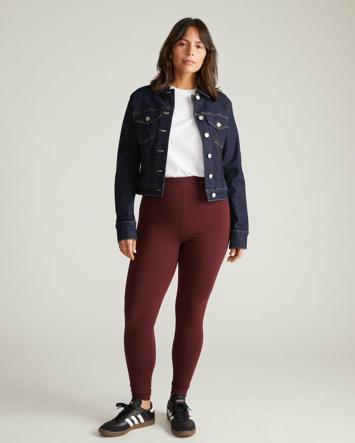 Roya Leggings 27 Inch - Black Cherry | Universal Standard