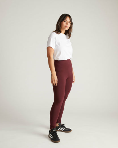 Roya Leggings 27 Inch - Black Cherry | Universal Standard